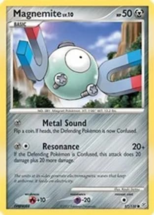 Magnemite — Diamond and Pearl Pokémon TCG card by Kouki Saitou