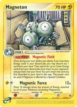 Magneton - 17/97 — Dragon Pokémon TCG card by Ken Sugimori