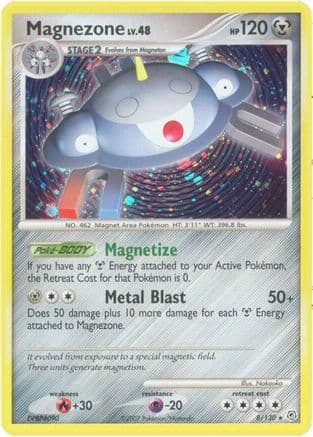 Magnezone — Diamond and Pearl Pokémon TCG card by Nakaoka