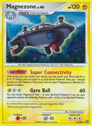 Magnezone (6) — Stormfront Pokémon TCG card by Tomoaki Imakuni
