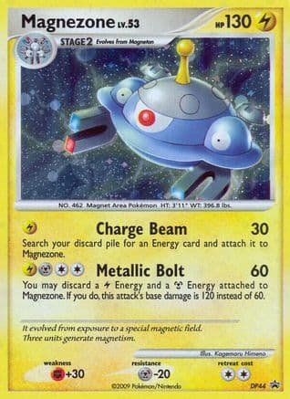 Magnezone - DP44 — Diamond and Pearl Promos Pokémon TCG card by Kagemaru Himeno