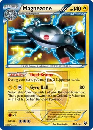 Magnezone (Team Plasma) — Plasma Storm