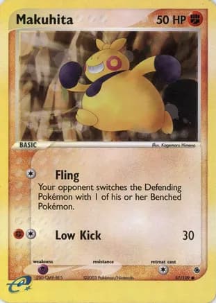 Makuhita - 57/109 — EX Ruby and Sapphire