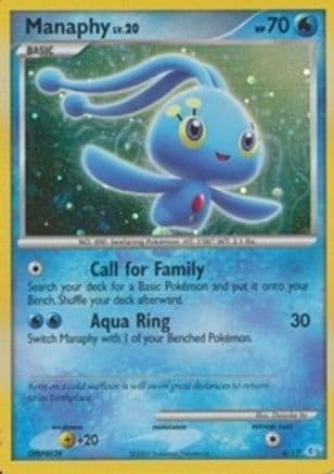 Manaphy — DP Trainer Kit: Manaphy & Lucario