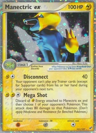 Manectric ex — EX Deoxys