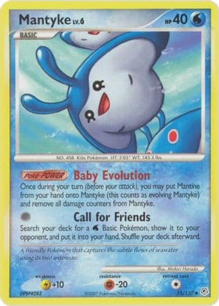 Mantyke — Diamond and Pearl