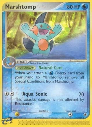 Marshtomp - 41/109 — EX Ruby and Sapphire