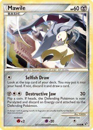Mawile — Undaunted Pokémon TCG card by TOKIYA