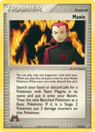 Maxie — EX Team Magma vs Team Aqua
