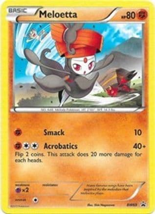 Meloetta - BW69 — Black and White Promos