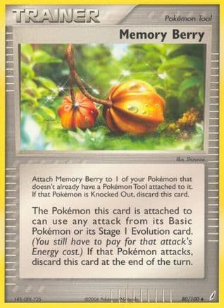 Memory Berry — Crystal Guardians Pokémon TCG card by Shizurow