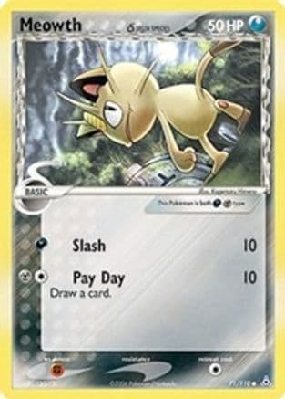 Meowth (Delta Species) — Holon Phantoms