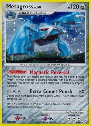 Metagross — Legends Awakened Pokémon TCG card by Kent Kanetsuna