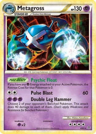 Metagross — Unleashed Pokémon TCG card by Wataru Kawahara