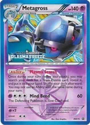 Metagross - BW75 (Team Plasma) (Prerelease) — Black and White Promos