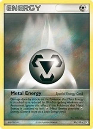 Metal Energy (Special) — Holon Phantoms Pokémon TCG card by Hajime Kusajima