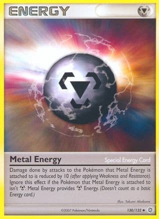Metal Energy — Secret Wonders Pokémon TCG card by Takumi Akabane