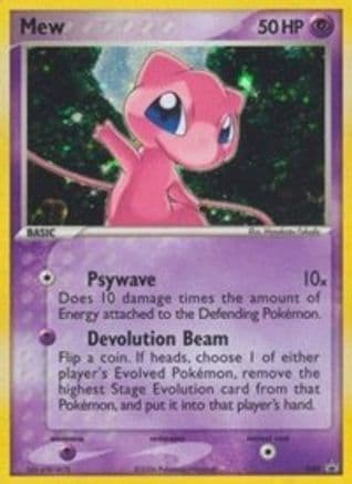 Mew - 040 (Trainer's Challenge Set) — Nintendo Promos