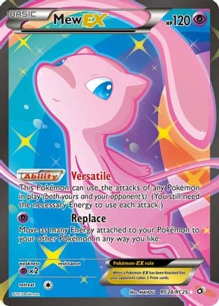 Mew EX (Full Art) — Legendary Treasures: Radiant Collection Pokémon TCG card by MAHOU