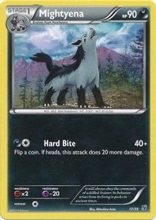 Mightyena — Kalos Starter Set