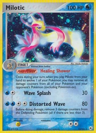 Milotic — EX Hidden Legends Pokémon TCG card by Atsuko Nishida