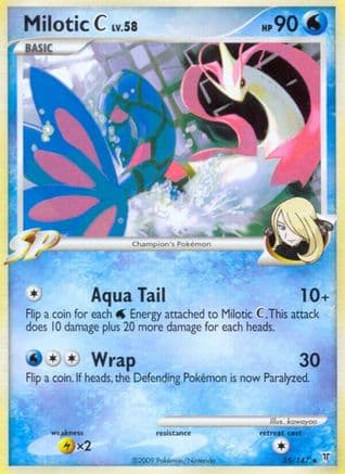 Milotic C — Supreme Victors Pokémon TCG card by kawayoo