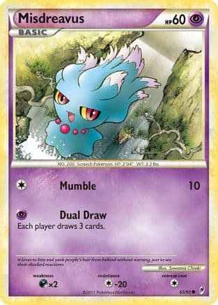Misdreavus — Call of Legends Pokémon TCG card by sui