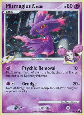 Mismagius GL — Rising Rivals Pokémon TCG card by Naoyo Kimura