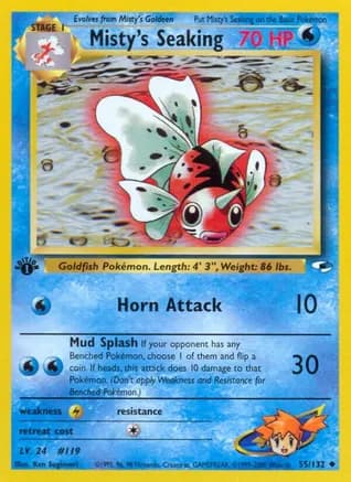 Misty's Seaking — Gym Heroes