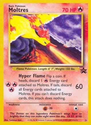 Moltres — WoTC Promo Pokémon TCG card by otumami