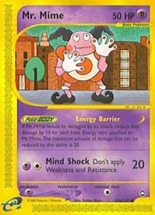 Mr. Mime (95b) — Aquapolis