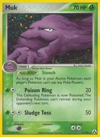 Muk — Legend Maker Pokémon TCG card by Midori Harada