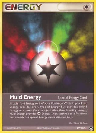 Multi Energy — EX Power Keepers Pokémon TCG card by Takumi Akabane