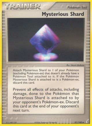 Mysterious Shard — Crystal Guardians Pokémon TCG card by Takumi Akabane