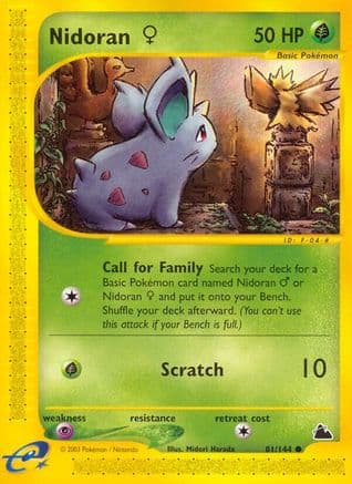 Nidoran F (81) — Skyridge