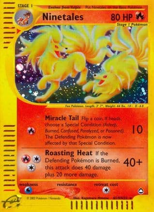 Ninetales (H19) — Aquapolis