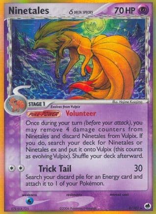 Ninetales (Delta Species) — Pokémon TCG card