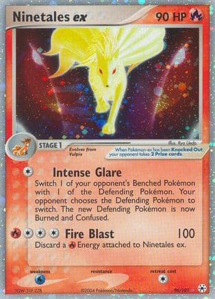 Ninetales ex — Pokémon TCG card