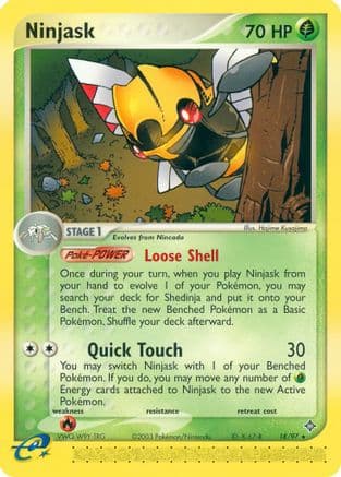 Ninjask - 18/97 — Dragon