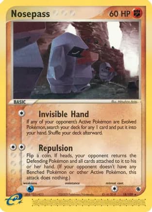 Nosepass — EX Ruby and Sapphire