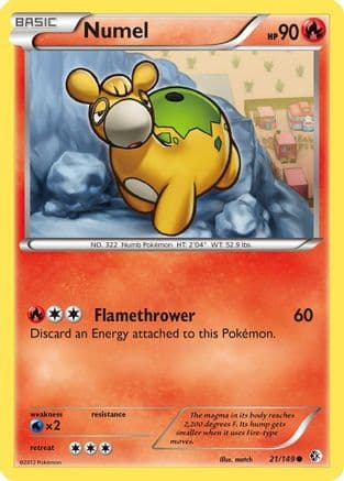 Numel — Boundaries Crossed Pokémon TCG card by match