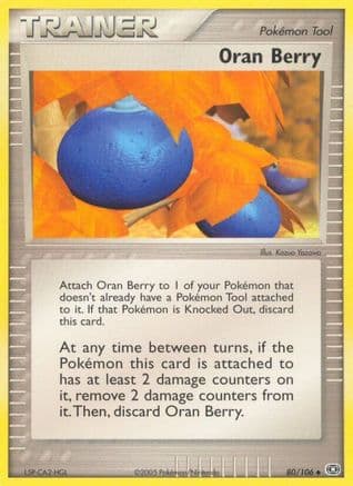 Oran Berry — EX Emerald Pokémon TCG card by Kazuo Yazawa