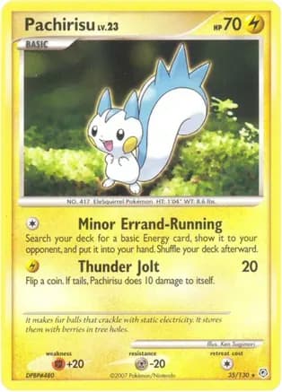 Pachirisu — Diamond and Pearl