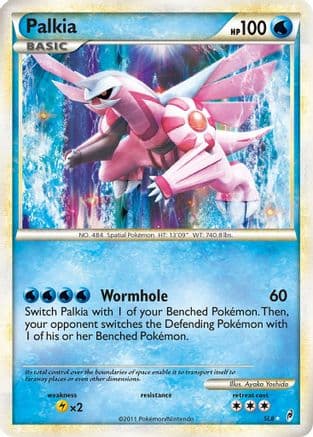 Palkia (Shiny) — Call of Legends Pokémon TCG card by Ayako Yoshida