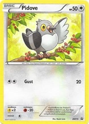 Pidove - BW15 — Black and White Promos Pokémon TCG card by Naoki Saito