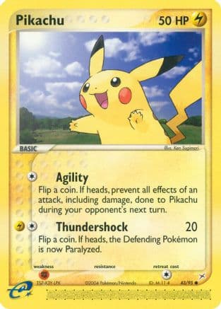 Pikachu — EX Team Magma vs Team Aqua