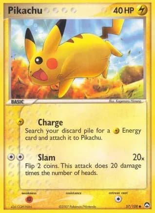 Pikachu — EX Power Keepers