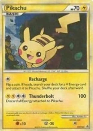 Pikachu - HGSS03 — HGSS Promos Pokémon TCG card by Hitoshi Ariga