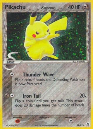 Pikachu (Delta Species) — Pokémon TCG card