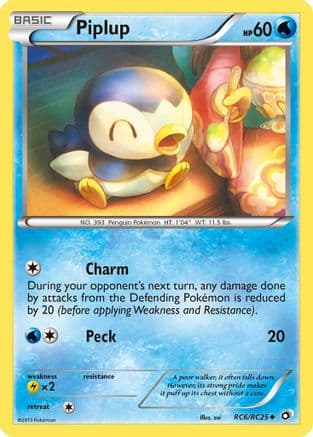 Piplup — Legendary Treasures: Radiant Collection Pokémon TCG card by sui